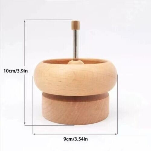 DIY Jewelry Making Tool Wooden Quickly Stringing Bead Spinner With Steel Needles 1