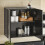 SoBuy FRG231-SCH, Kitchen Bathroom Wall Cabinet Wall Storage 5