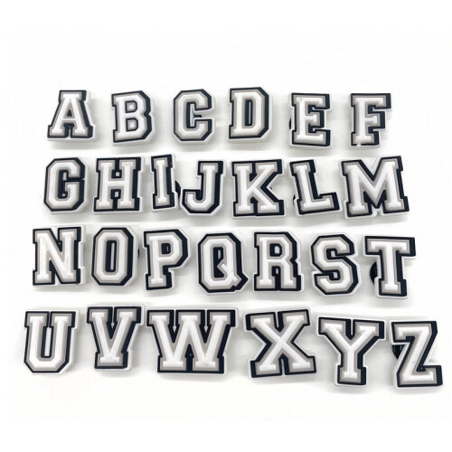 26 Letters Numbers Jibbitz Croc Shoe Charms