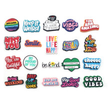 20 Inspirational Phrases  Shoe Charms Shoe Buckle for Crocs Jibbitz, Cool Shoe