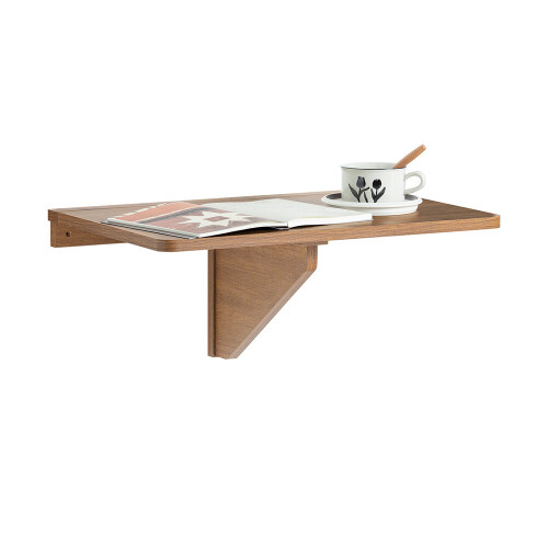SoBuy FWT03-PF, Folding Wall-mounted Drop-leaf Table, Computer Desk