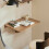 SoBuy FWT03-PF, Folding Wall-mounted Drop-leaf Table, Computer Desk 6