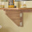 SoBuy FWT03-PF, Folding Wall-mounted Drop-leaf Table, Computer Desk 5