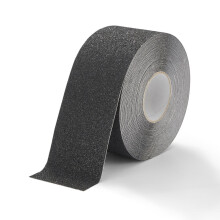 (BLACK, 100mm x 18.m) Extra Course Grade Anti Slip Tape Rolls 18m