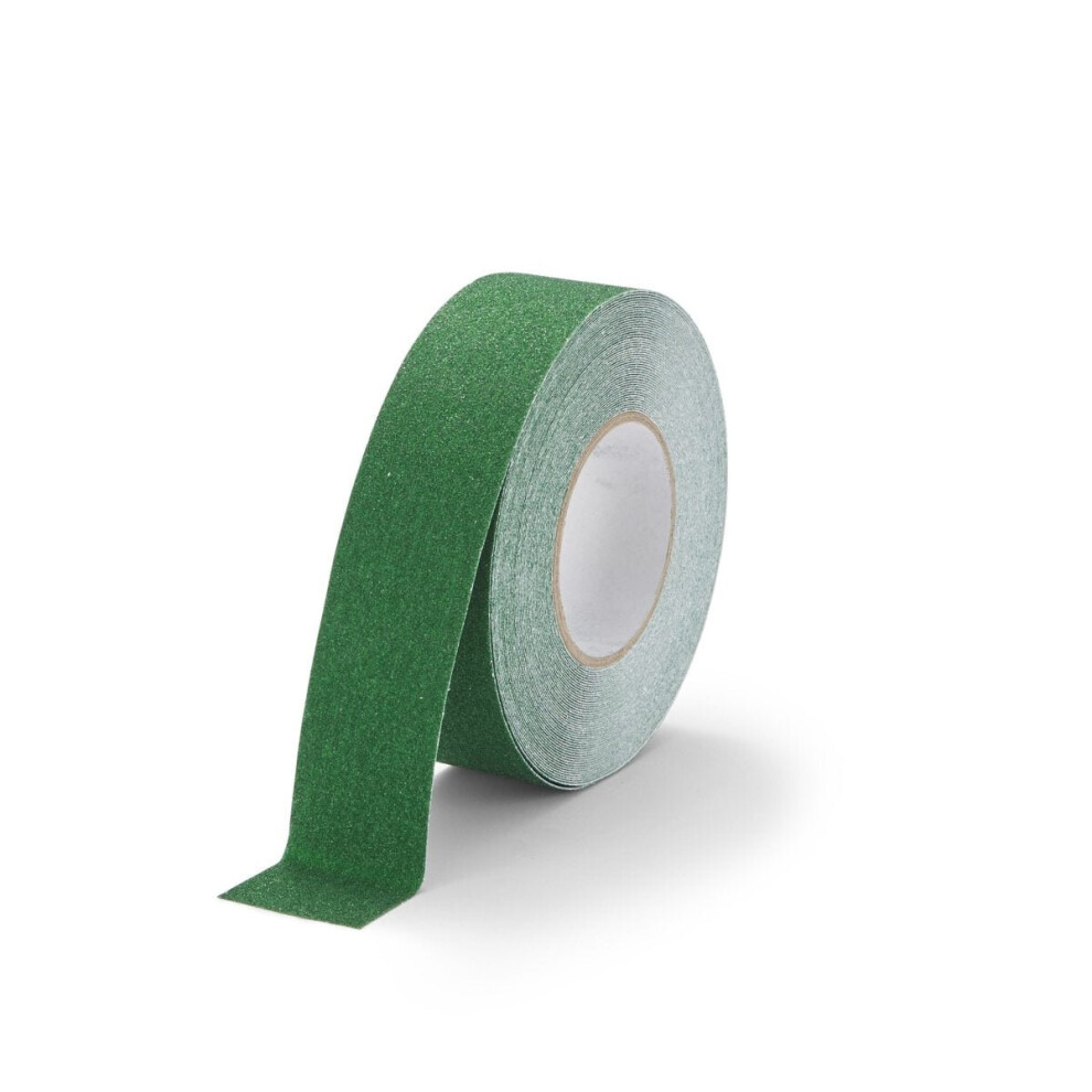 (Green, 50Mm X 18.3M) Extra Course Grade Anti Slip Tape Rolls 18M 5061000041795