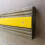(5, 600mm x 50mm) Yellow Non Slip Decking Strips 5