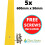 (5, 600mm x 50mm) Yellow Non Slip Decking Strips 16