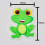 Anti Slip Kids Bath Stickers - Friendly Frog (5x Pack ) 8