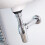 SPARES2GO Bottle Waste Trap 32mm Adjustable Chrome Silver 35mm Pipe Kitchen Bathroom Sink Basin Set 5