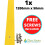 (1, 1200mm x 50mm) Yellow Non Slip Decking Strips 1