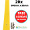 (5, 1200mm x 50mm) Yellow Non Slip Decking Strips 18