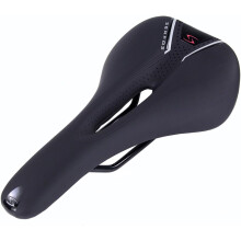 Serfas Spartan-2 Chromoly Fahrradsattel - SPR-2 (Schwarz - 145 mm)