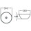 Cambrai Countertop Basin with High Rise Basin Mixer Tap Bundle - White 10