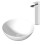 Cambrai Countertop Basin with High Rise Basin Mixer Tap Bundle - White 1