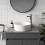 Lyon Countertop Basin with High Rise Basin Mixer Tap Bundle - White 2