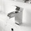 Vannes Countertop Basin with Basin Mixer Tap Bundle - White 4