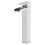 Cambrai Countertop Basin with High Rise Basin Mixer Tap Bundle - White 8