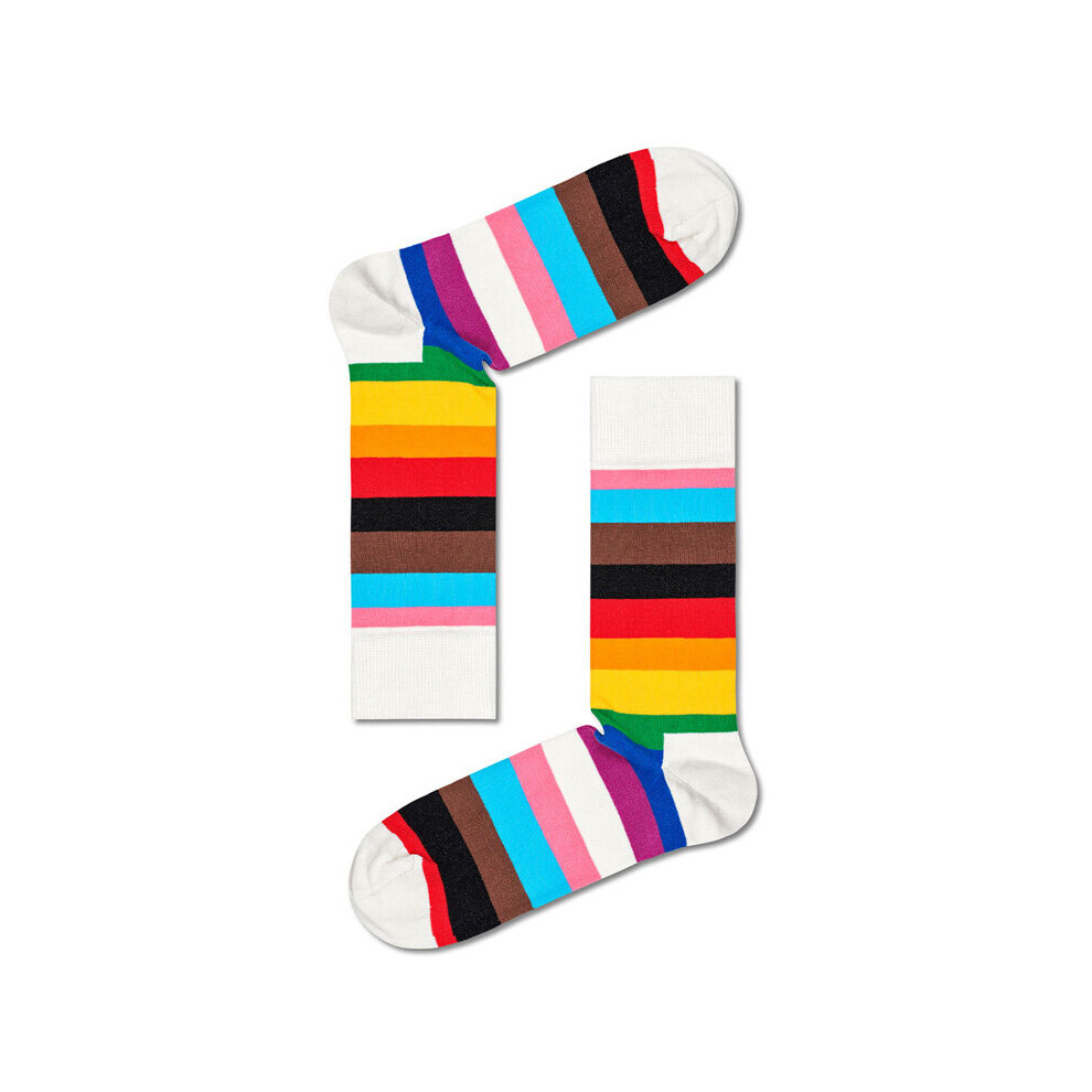 Mens Socks 1 Pair Novelty Unisex Casual Crew UK 7.5-11.5 Pride Rainbow-image-OPC-PC6Z9B2-NEW
