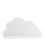 (White) Floating Wall Shelves Display Cloud shaped Shelf Home Office Set Of 2 6