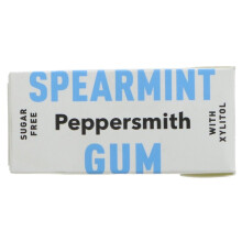 Peppersmith Spearmint Chewing Gum -15g ( pack of 12 )