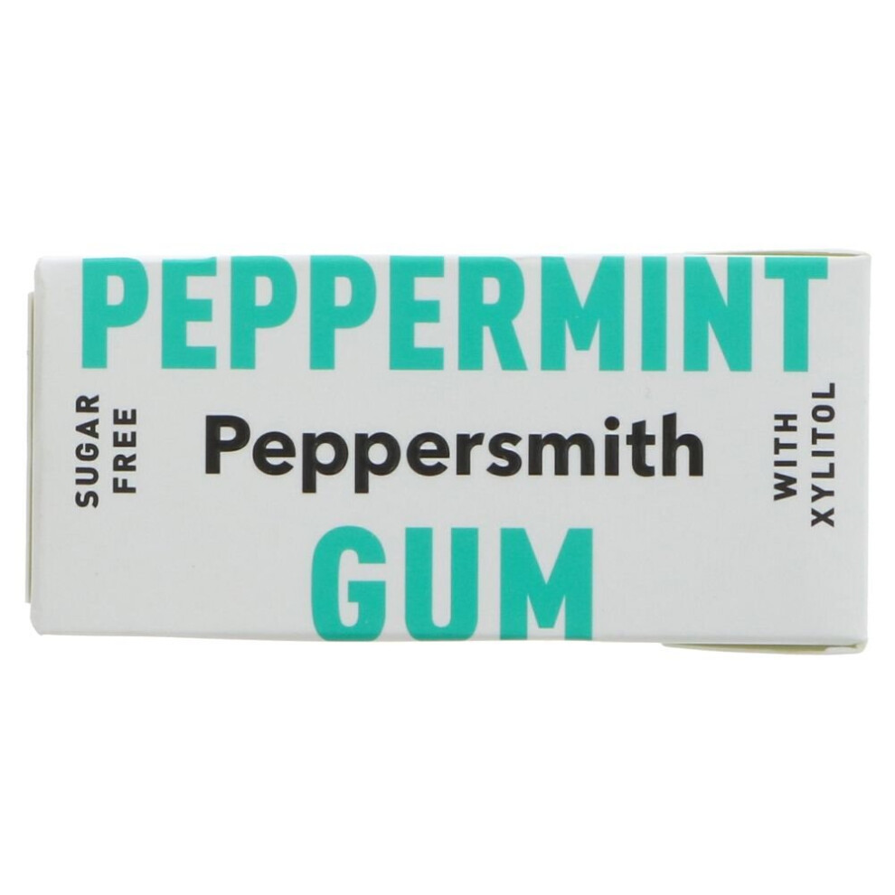 Peppersmith Peppermint Chewing Gum -15G ( Pack Of 12 )