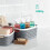 LIVIVO (5L) LIVIVO 1Pc Plastic Storage Basket - Grey 4