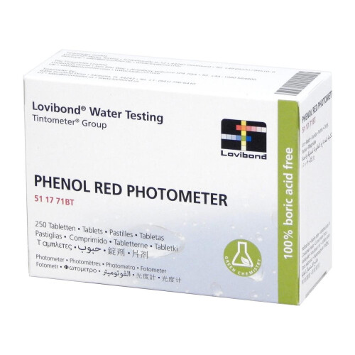 Lovibond Photometer Phenol Red Test Tablets (250 Tabs)