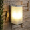 Trueshopping Biard Petre Stainless Steel Box Wall Light 1