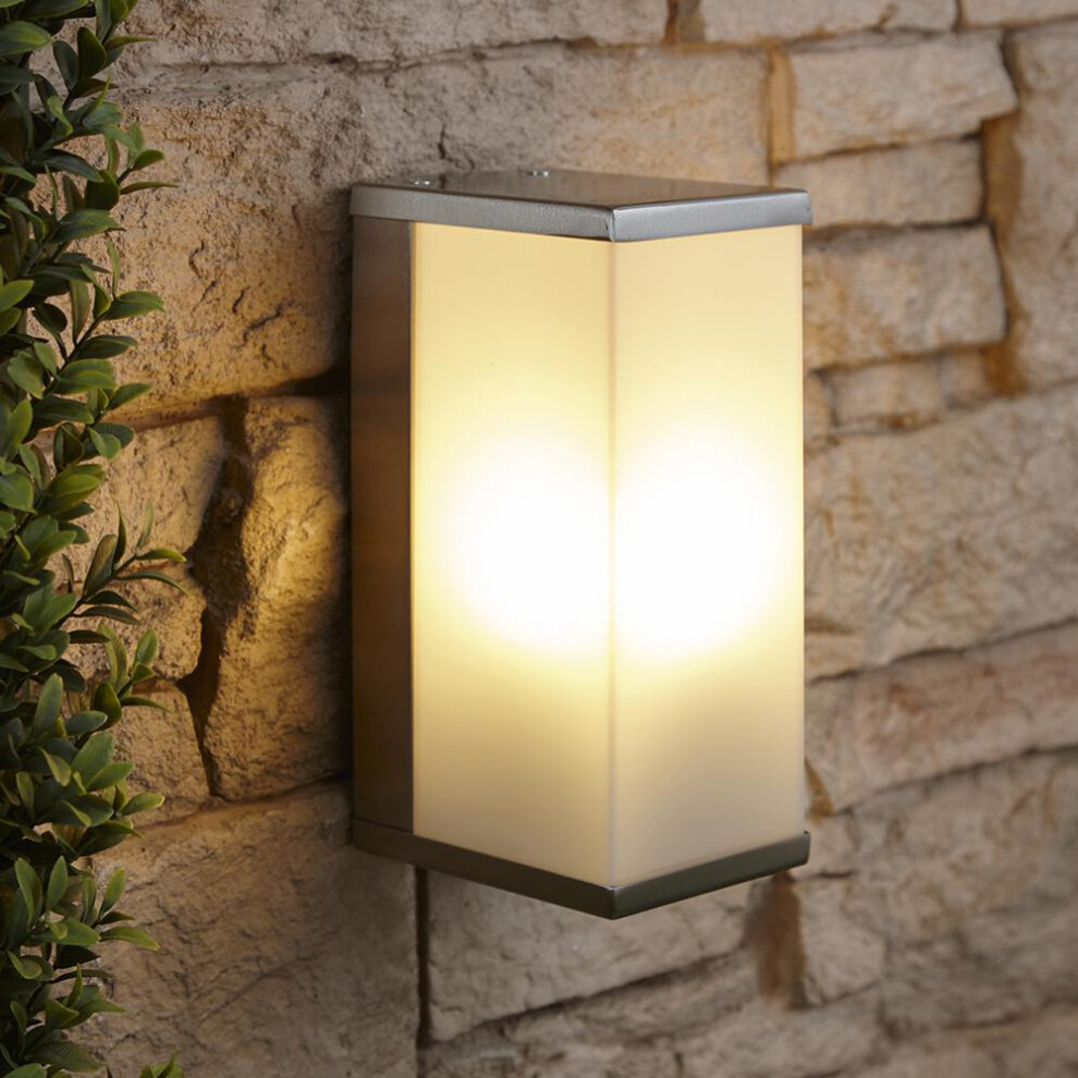 Biard Petre Stainless Steel Box Wall Light