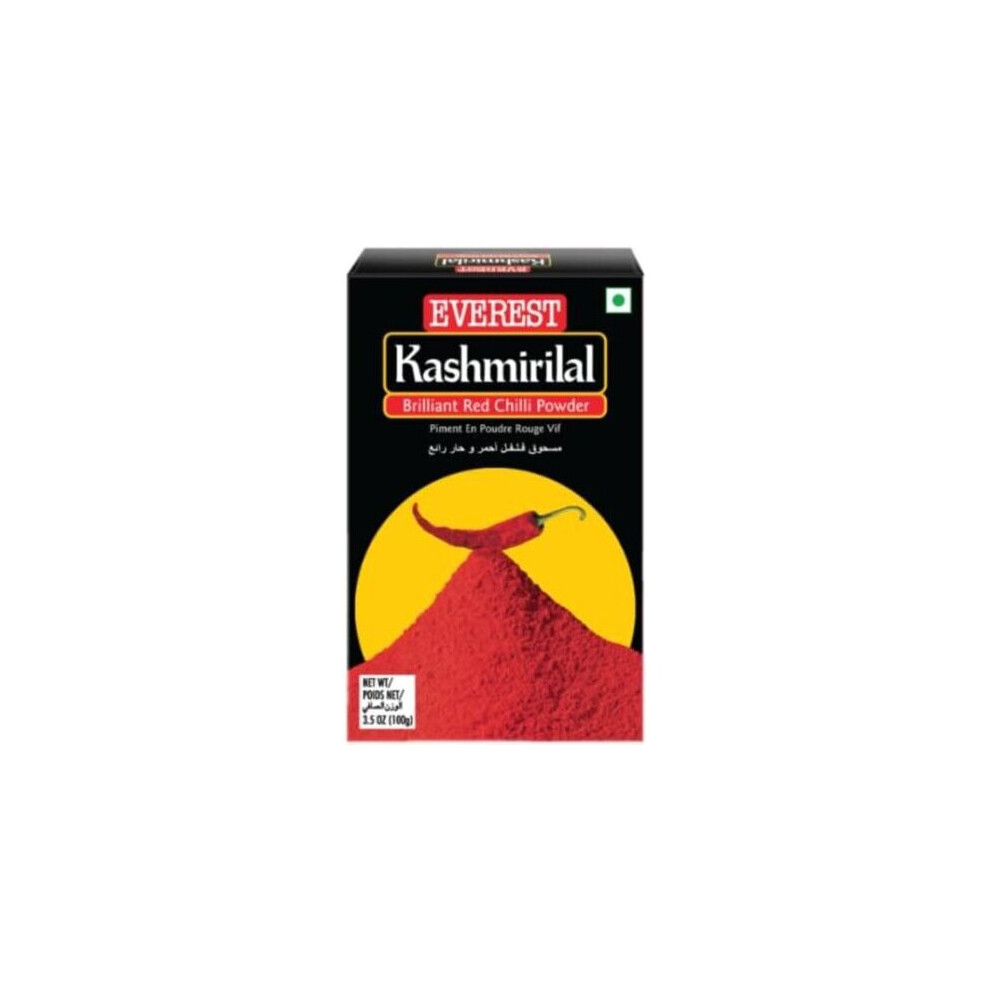 Everest (Pack Of 1, Kashmirlal Chilly Powder 100G) Seasoning Masala Powder - Mixture Of Spice