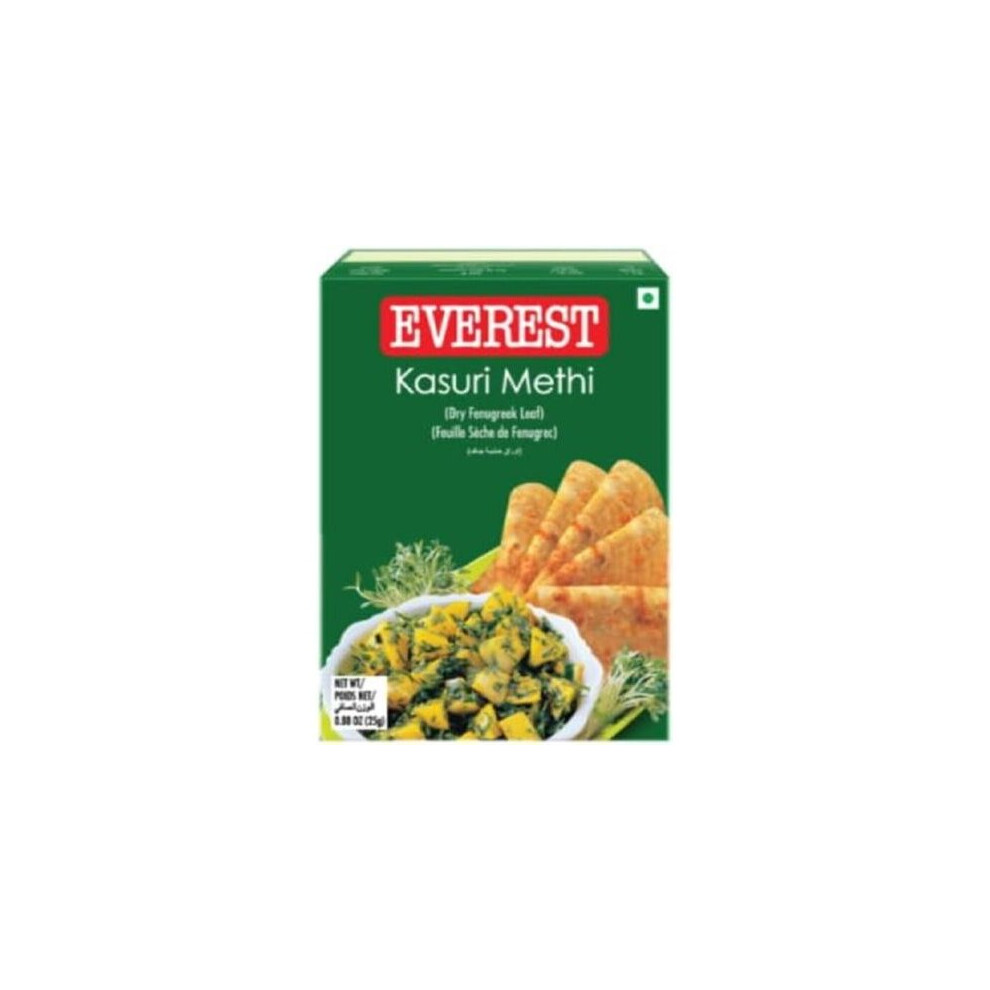 (Pack of 1, Kasuri Methi (dry leaves) 25g) Everest Seasoning Masala Powder - Mixture of Spice