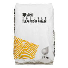 (25kg) Elixir Gardens | Sulphate of Potash/Potassium Sulphate | Soluble Fruit / Berries & Tomato Fertiliser