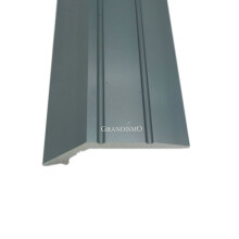 (9ft, Grey) Vinyl Ramp Edge Threshold Strip Vinyl to Vinyl