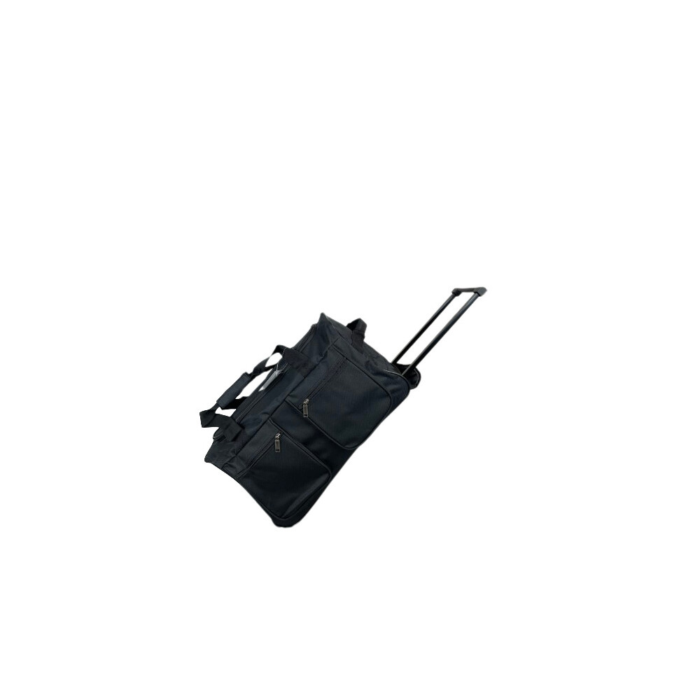 Hampton & Stewart (Small) Hampton&Stewart Travel Duffle Bag With Wheels Black