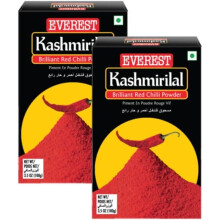 (Pack of 2, Kashmirlal Chilly Powder 100g) Everest Seasoning Masala Powder - Mixture of Spice
