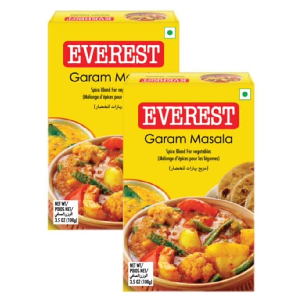 (Pack of 2, Garam Masala 100g) Everest Seasoning Masala Powder - Mixture of Spice