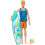 Barbie Boneca Ken com boneca de praia loira de prancha de surf quadro 1