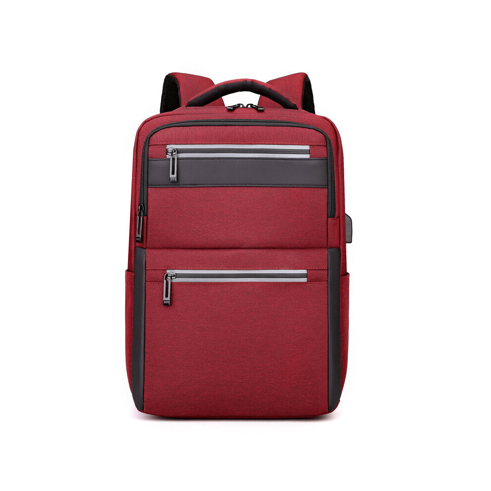 Backpack Urban Casual Commuter Backpack Mens 15.6 Inch Laptop Bag Usb Business Backpack Multicoloured 885654993713