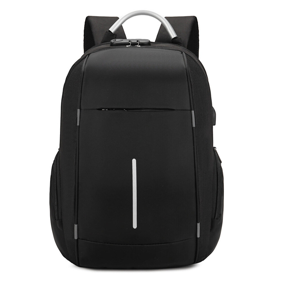Crossten Laptop Backpack,15 Inch Computer Business Bag,School Student Bookbag ,Anti-Theft Lock Usb Charging Port,Water Resistant Black 885654992464