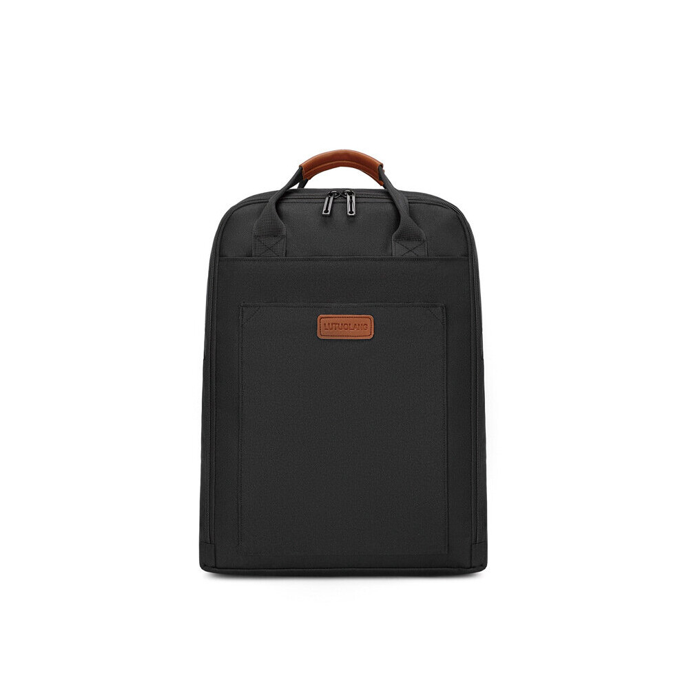 Lightweight Ladies Computer Bag Casual Backpack Middle School Student Schoolbag Work Commuter Backpack Laptop Backpack Black 885654993089