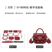 Diy Saddle Bag Hand Sewing Bags Diy Bag Kit Homemade Messenger Bag Gift Do It Yourself Bag