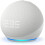 Amazon Echo Dot with Clock (5th Gen, 2022) Glacier White - Best-Sounding Dot Yet, LED Display, Alexa & Smart Home 1