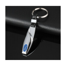 Ford Logo Water Drops Car Key Chain Charm Metal Keychain