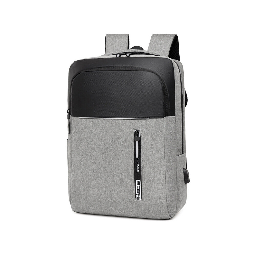 Backpack Men Usb Charging Waterproof Laptop Backpack Women Casual Oxford Male Business Bag 15.6 Inch Computer Notebook Backpacks Multicoloured 885663610120