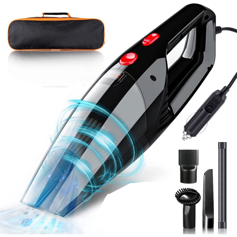 4000pa Wet&Dry Vacuum Cleaner Car Handheld Cleaning Portable Hoover UK