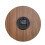 Living And Home Modern Luminous Wood Silent Wall Clock 5