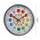 Living And Home Modern Colourful Teach The Time Round Clock for Kids 5