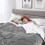 (Double Sherpa Blankets) Silver Blankets Sherpa Fleece Throw Sofa Bed Couch 5