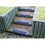 (Grey, 115mm x 1 Meter) Non Slip Decking Strips Aluminium Screw Down Plates 9
