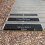 (Grey, 115mm x 1 Meter) Non Slip Decking Strips Aluminium Screw Down Plates 12